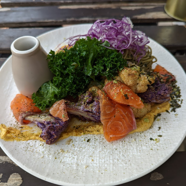 Salmon Soba Noodles