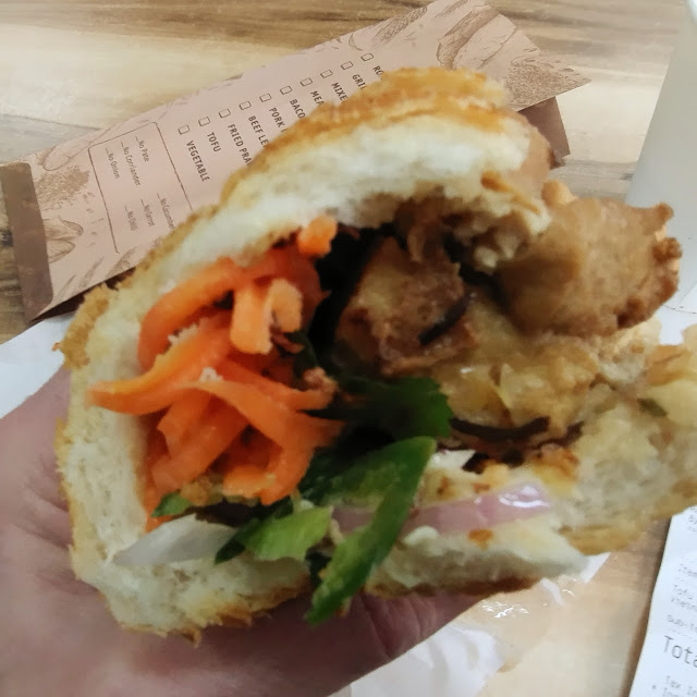 Marinated Tofu Banh MI