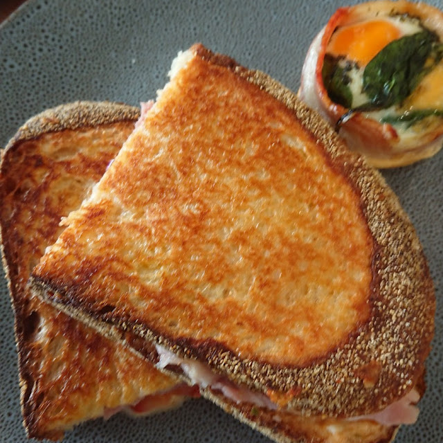 Bacon Cheese Tomato Toasty