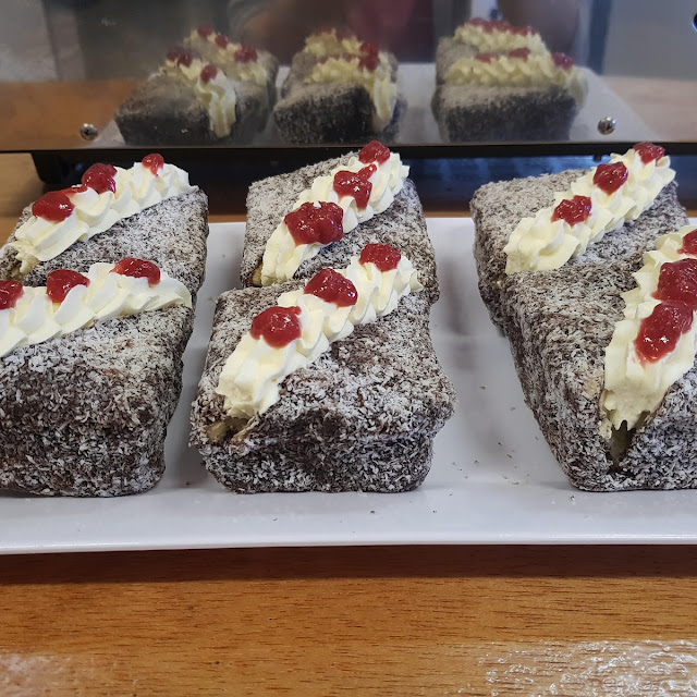 Jam & Cream Lamington