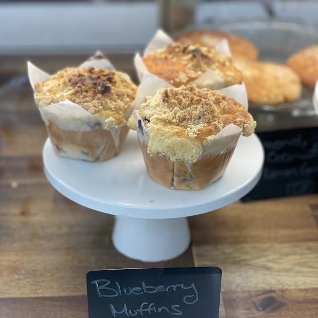 Handmade Blueberry Muffins